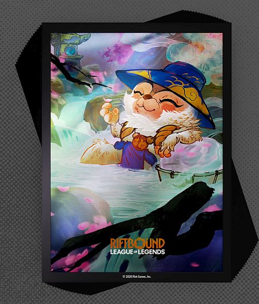 Teemo Leader Riftbound Sleeves: Riftbound: Spiritforged: Spirit Blossom Teemo | Trinity Hobby